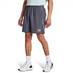 Foot Locker Under Armour Tech Korte Broeken Heren - Grijs - Maat S - Poly Woven aanbieding