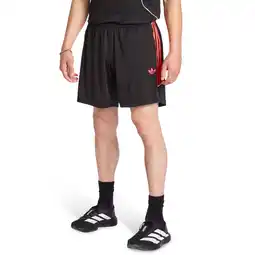 Foot Locker Adidas Teamgeist Korte Broeken Heren - Zwart - Maat XS - Poly Mesh aanbieding