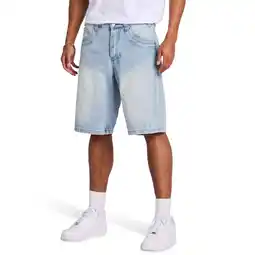 Foot Locker Project X Paris Drop Denim Double P Korte Broeken Heren - Blauw - Maat XS - Katoen Keperbinding aanbieding