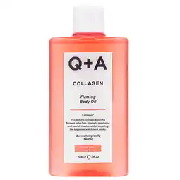 Holland & Barrett 2e product 50% korting | Q+A Collagen Firming Body Oil - 150ml aanbieding