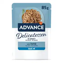 Zooplus Voordeelpakket: 48x85g Affinity Advance Delicatessen in Saus Tonijn nat kattenvoer aanbieding