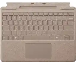 Coolblue Microsoft Surface Pro 13 Inch Type Cover met penopslag Duinzand Qwerty aanbieding