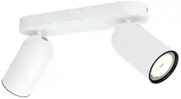 Coolblue Philips Pongee opbouwspot - 2 spots - wit aanbieding