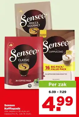 PLUS Senseo koffiepads aanbieding