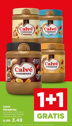 PLUS Calvé Pindakaas aanbieding