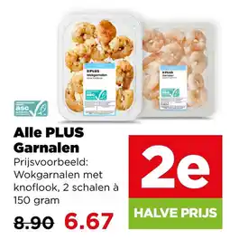 PLUS Alle plus garnalen aanbieding