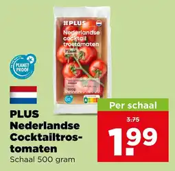PLUS Plus nederlandse cocktailtros-tomaten aanbieding