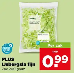 PLUS Plus ijsbergsla fijn aanbieding