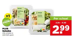 PLUS Plus salades aanbieding