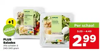 PLUS Plus salades aanbieding