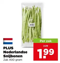 PLUS Plus nederlandse snijbonen aanbieding