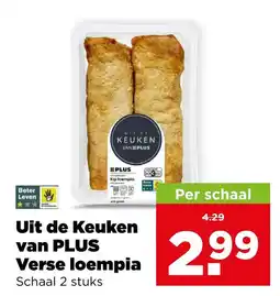 PLUS Uit de keuken van plus verse loempia aanbieding