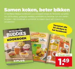 PLUS Beter bikken buddies kookboek aanbieding