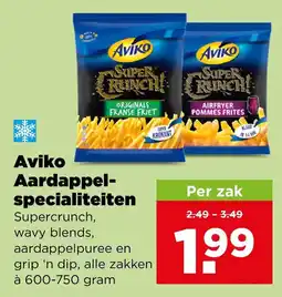 PLUS Aviko aardappel-specialiteiten aanbieding