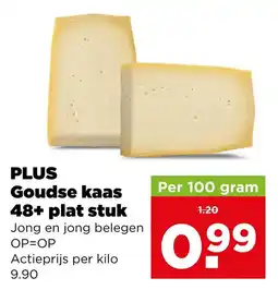 PLUS Plus goudse kaas 48+ palt aanbieding