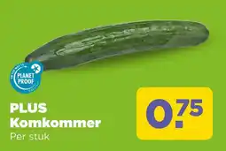PLUS Plus komkommer aanbieding
