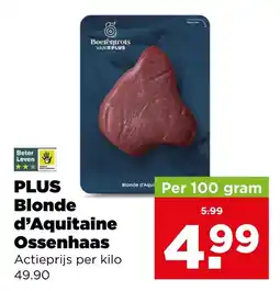 PLUS Plus blonde d'aquitaine ossenhaas aanbieding