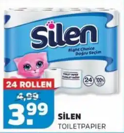 Sahan Supermarkten Silen toilet papier aanbieding