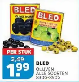 Sahan Supermarkten bled olijven alle soorten aanbieding