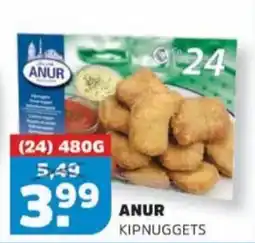 Sahan Supermarkten ANUR KIPNUGGETS aanbieding