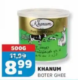 Sahan Supermarkten Khanum boter ghee aanbieding