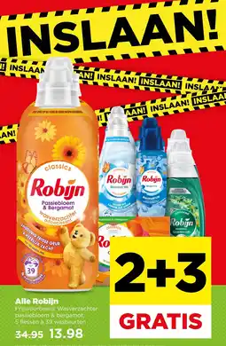 PLUS Alle robijn wasverzachters aanbieding