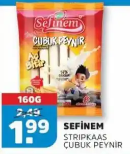 Sahan Supermarkten sefinem stripkaas cubuk peynir aanbieding