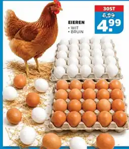 Sahan Supermarkten eieren aanbieding