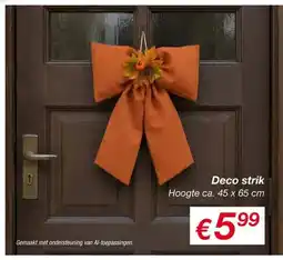 Kik Deco strik aanbieding