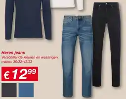 Kik Heren jeans aanbieding