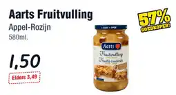 Budget Food Aarts Fruitvulling Appel-Rozijn aanbieding
