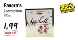 Budget Food Favora's Zeevruchten aanbieding
