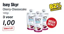 Budget Food Isey skyr cherry cheesecake aanbieding