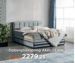TotaalBED Opbergboxspring Aken | Lade aanbieding