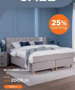 TotaalBED Boxspring Lulea aanbieding