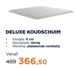 TotaalBED deluxe koudschuim aanbieding