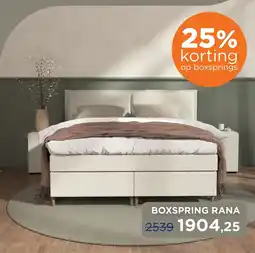 TotaalBED boxspring rana aanbieding