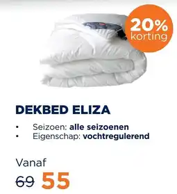 TotaalBED total BED DEKBED ELIZA aanbieding