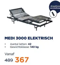 TotaalBED Medi 3000 elektrisch aanbieding