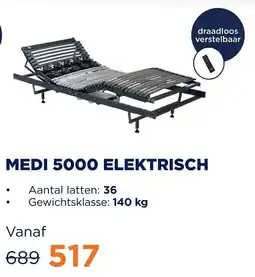 TotaalBED Medi 5000 elektrisch aanbieding