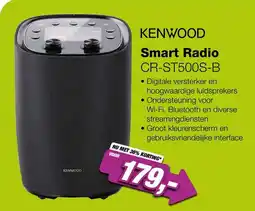 EP Kenwood Smart Radio CR-ST500S-B aanbieding
