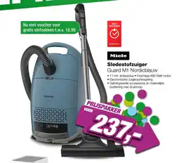 EP Miele Sledestofzuiger Guard M1 Nordicblauw aanbieding