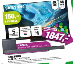 EP Samsung OLED 4K TV QE55S93H aanbieding