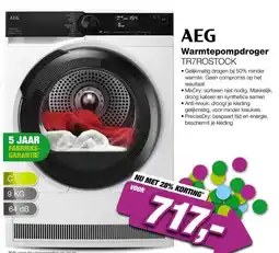 EP AEG Warmtepompdoerger TR7ROSTOCK aanbieding