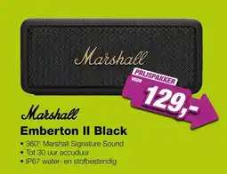 EP Marshall Emberton II Black aanbieding