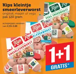Coop Kips kleintje smeerleverworst aanbieding
