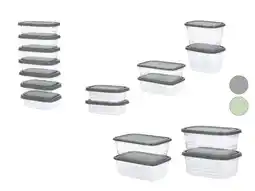 Lidl SILVERCREST Vershoudbakjes met deksel - 17-delig (Mint) aanbieding