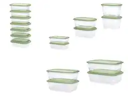 Lidl SILVERCREST Vershoudbakjes met deksel - 17-delig (Mint) aanbieding