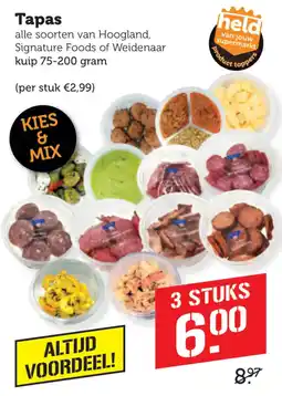 Coop Tapas aanbieding