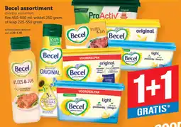 Coop Becel assortiment aanbieding